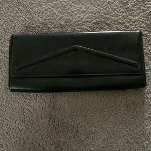 Black vintage clutch
